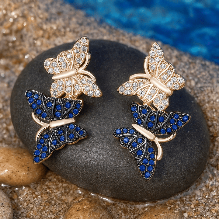 Aretes de Mariposa Emma: Elegancia y Originalidad para Realzar tu Estilo