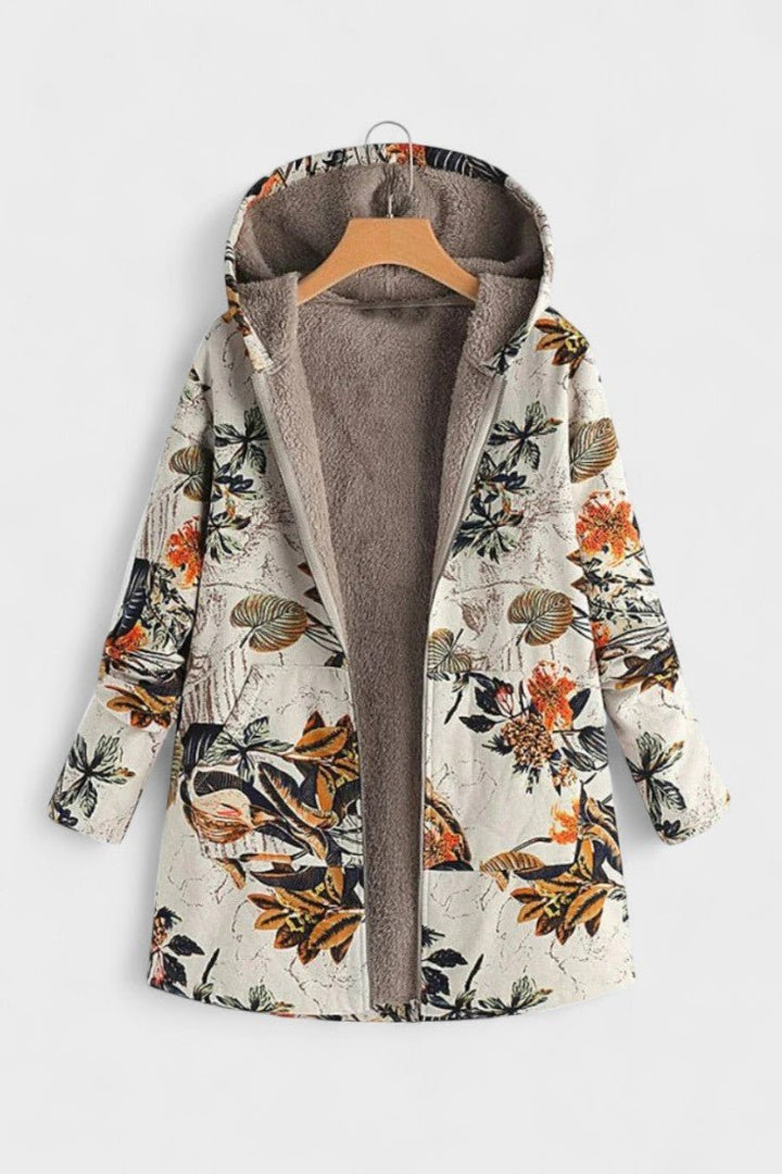Fleural™ – Chaqueta de Forro Polar Blomster