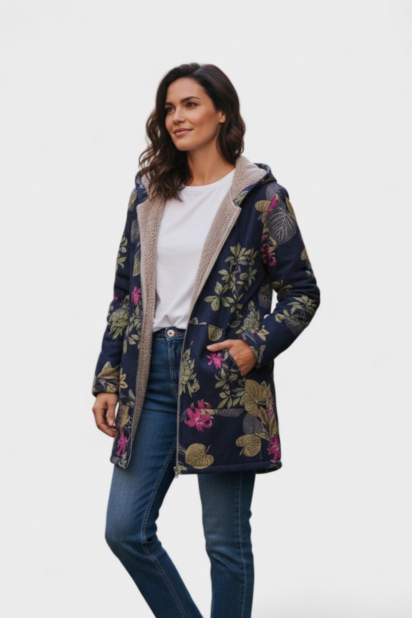 Fleural™ – Chaqueta de Forro Polar Blomster