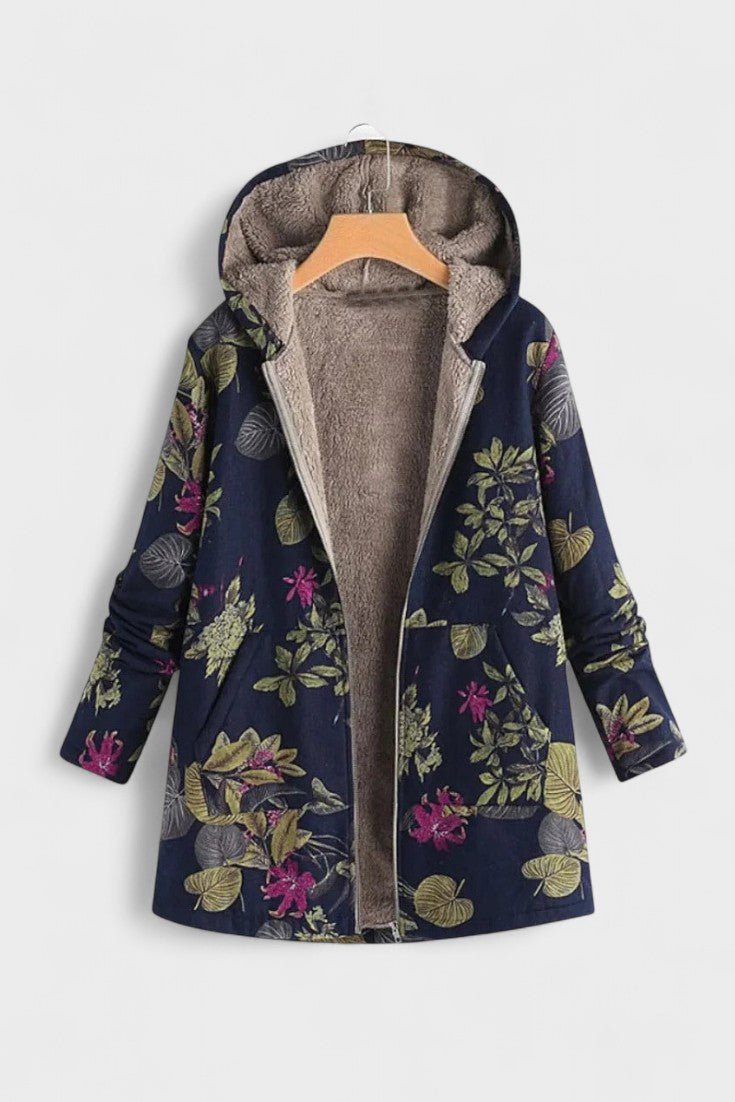 Fleural™ – Chaqueta de Forro Polar Blomster