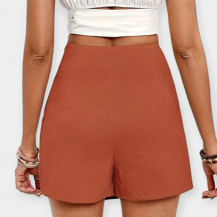 Freja High-Waisted Shorts for Effortless Style and Comfort