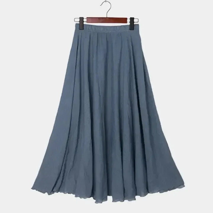 Freja Elegant Midi Skirt - Effortless Style for Every Occasion