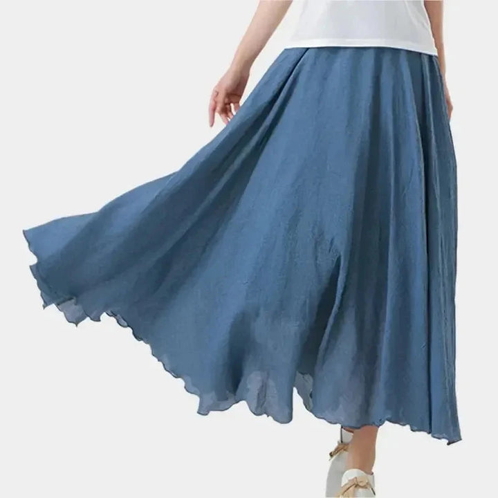 Freja Elegant Midi Skirt - Effortless Style for Every Occasion