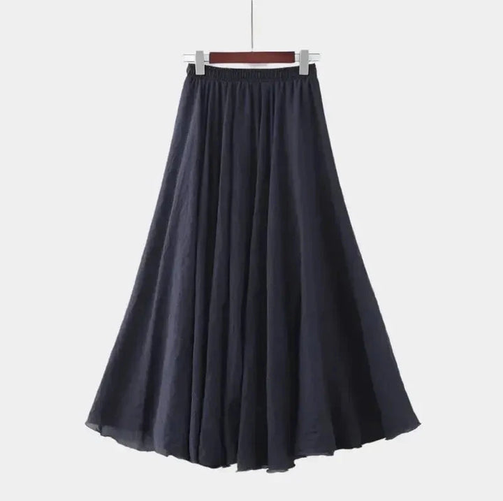 Freja Elegant Midi Skirt - Effortless Style for Every Occasion