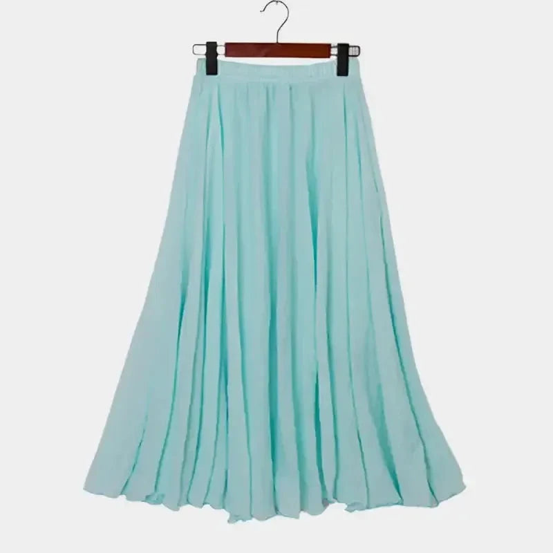 Freja Elegant Midi Skirt - Effortless Style for Every Occasion