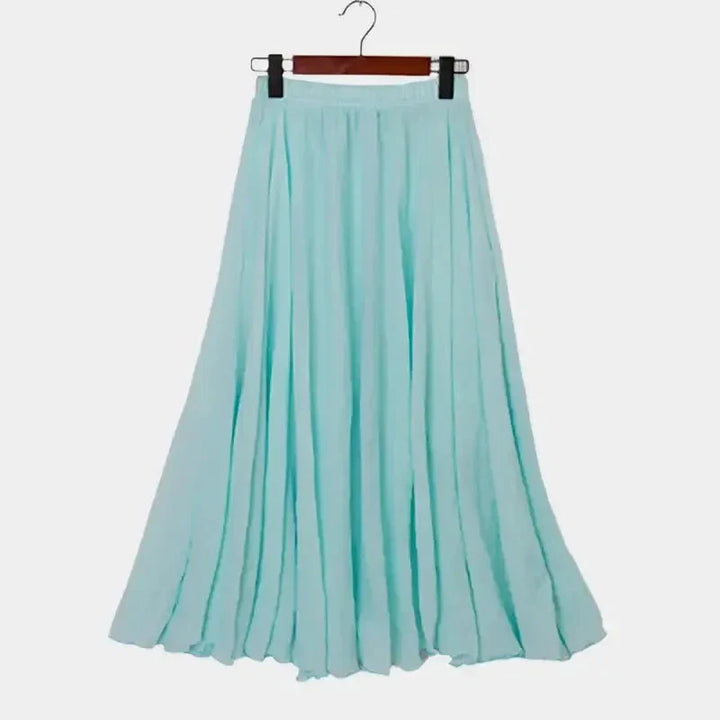 Freja Elegant Midi Skirt - Effortless Style for Every Occasion