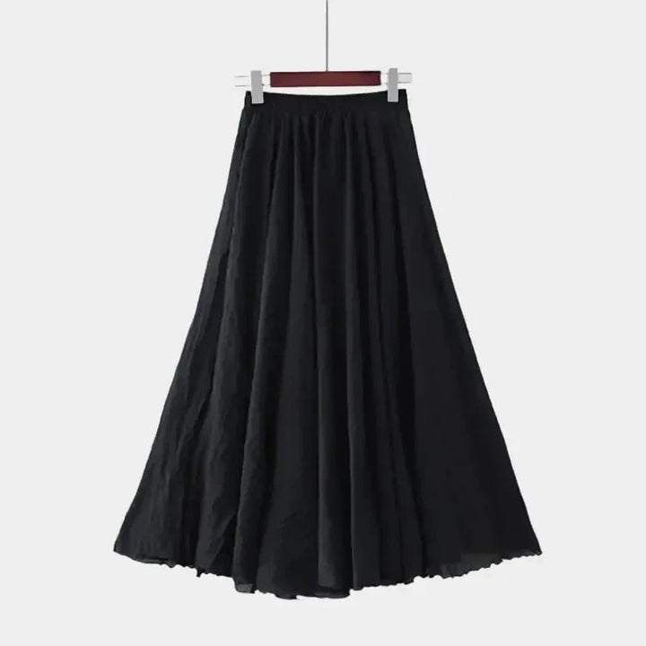 Freja Elegant Midi Skirt - Effortless Style for Every Occasion