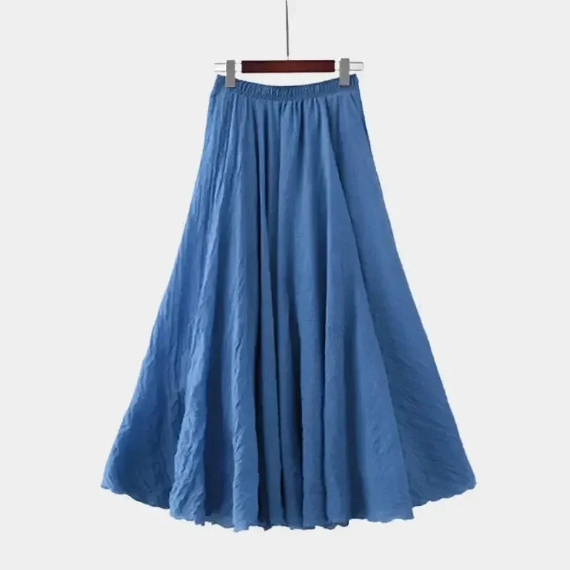Freja Elegant Midi Skirt - Effortless Style for Every Occasion