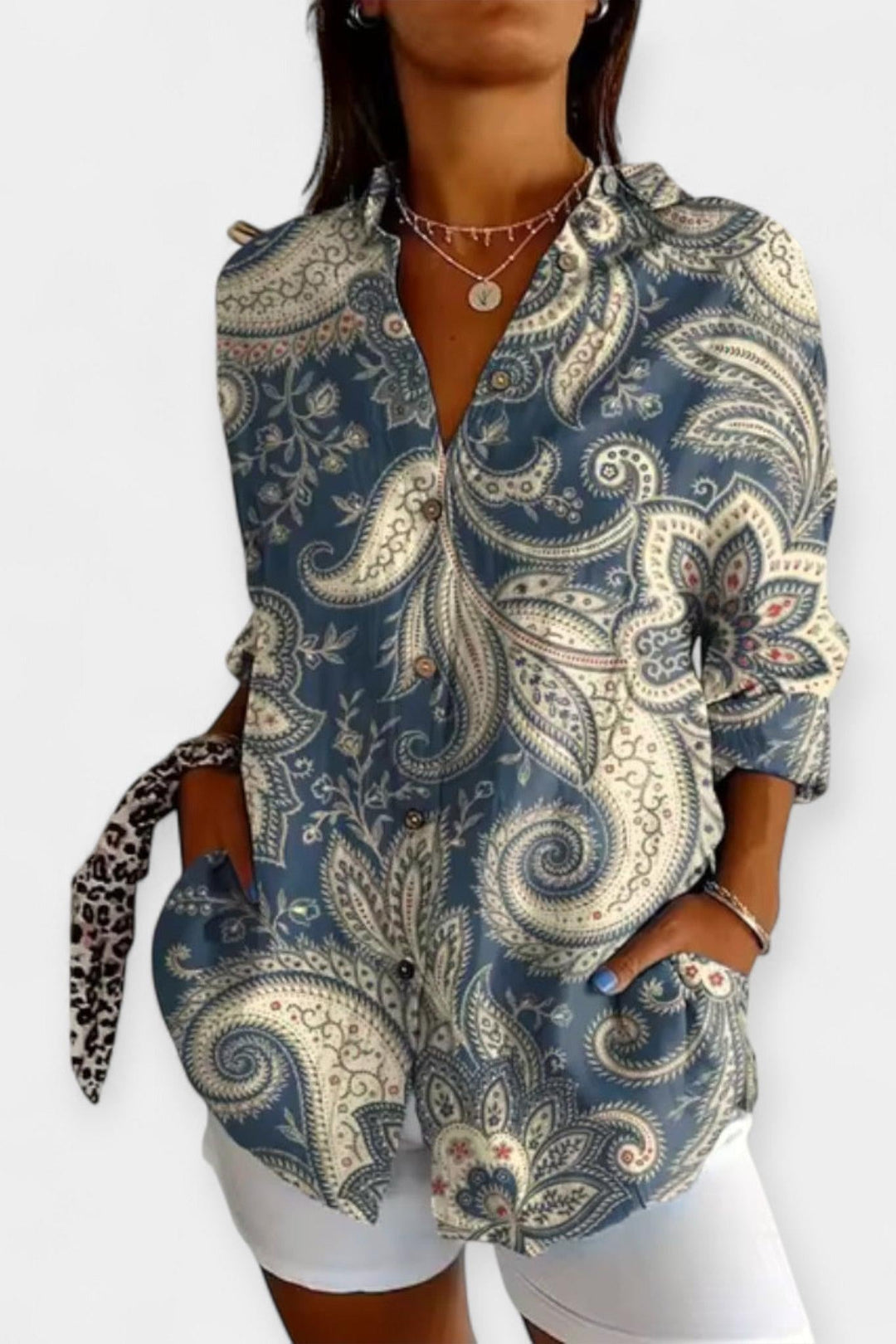 Frida | Camisa con diseño floral