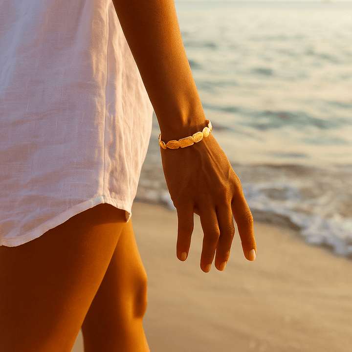 Frida | Elegante Pulsera de Oro para Brillar en Cada Ocasión