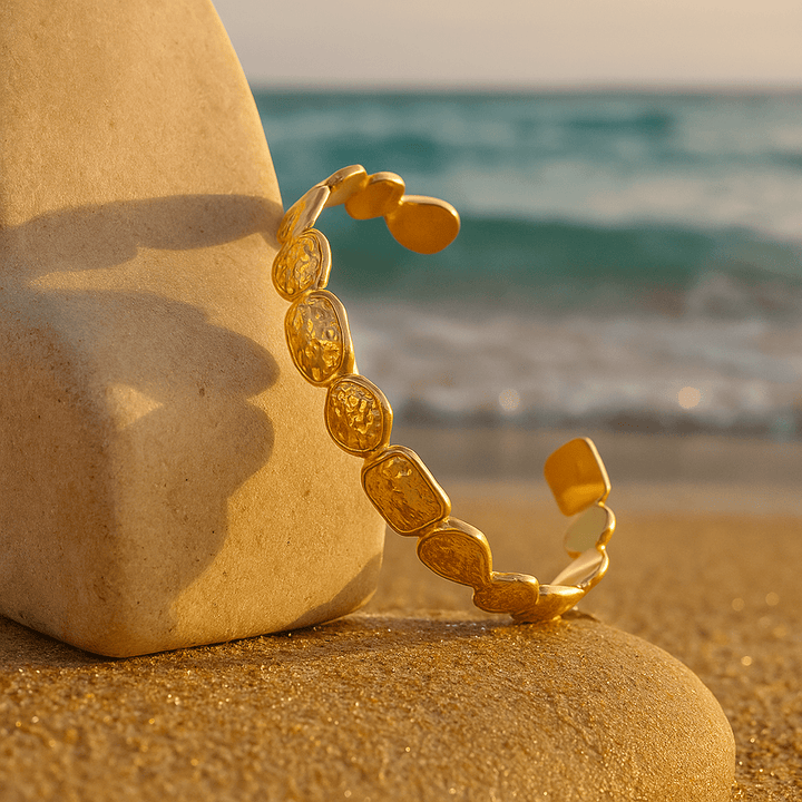 Frida | Elegante Pulsera de Oro para Brillar en Cada Ocasión