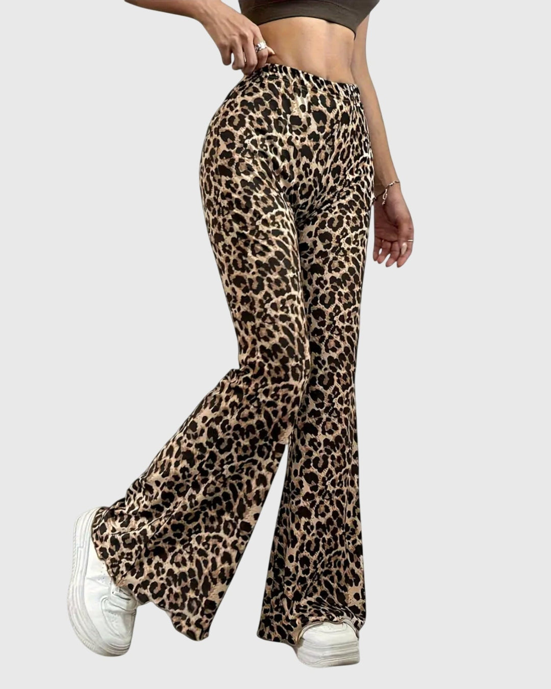 Gitte Leopard Print Bootcut Pants - Elevate Your Style with Bold Fashion and Unmatched Comfort