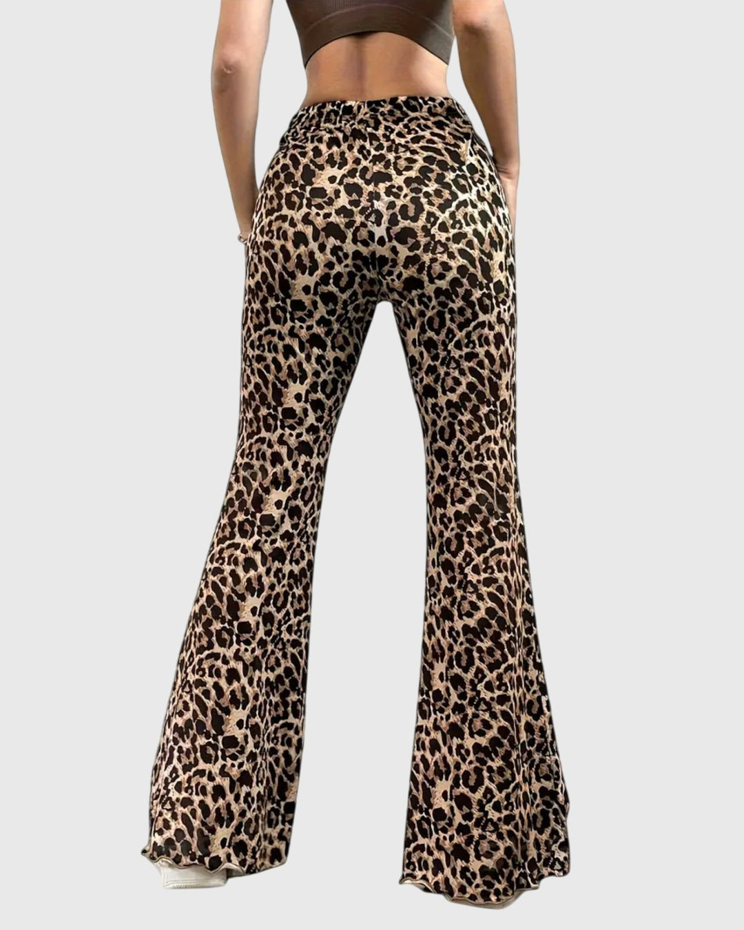 Gitte Leopard Print Bootcut Pants - Elevate Your Style with Bold Fashion and Unmatched Comfort