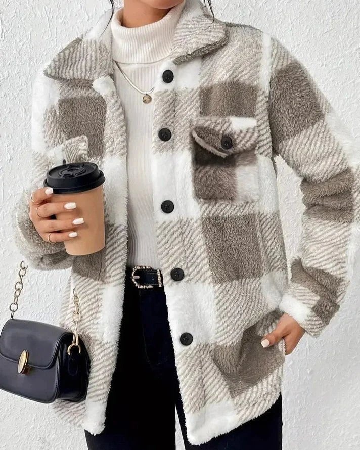 Gitte | Elegante Chaqueta de Forro Polar