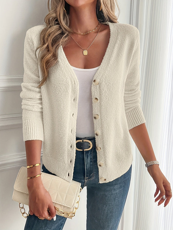 Grethe Cozy Cardigan - Elevate Your Comfort and Style with Luxurious Softness