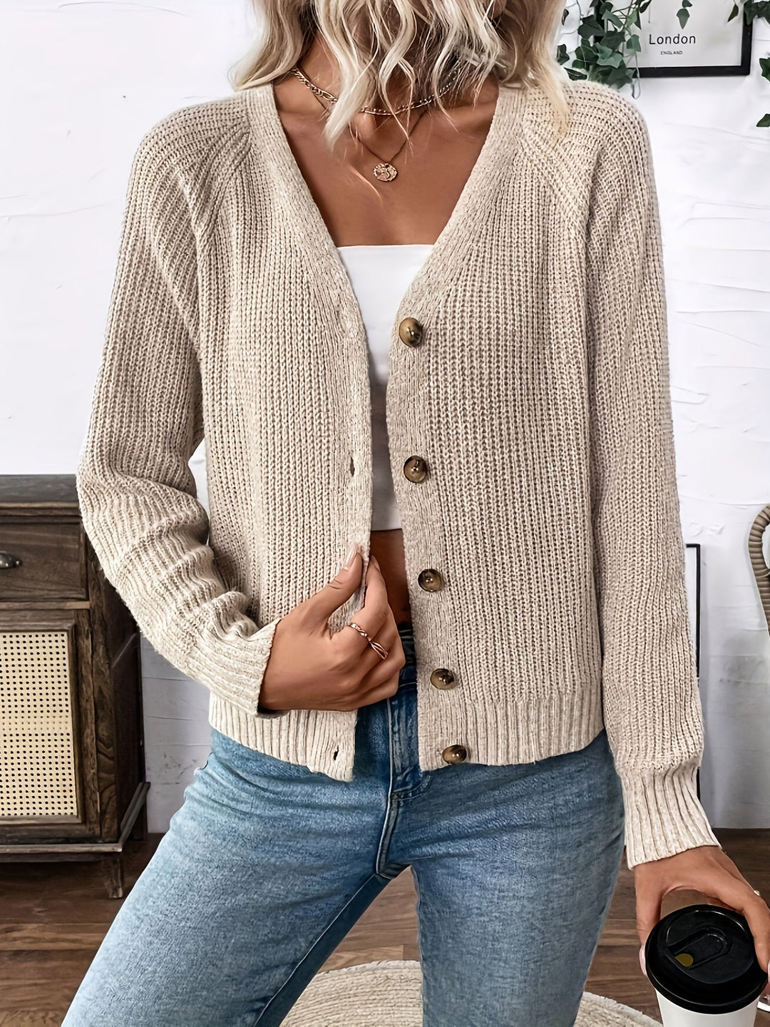 Grethe Cozy Cardigan - Elevate Your Comfort and Style with Luxurious Softness