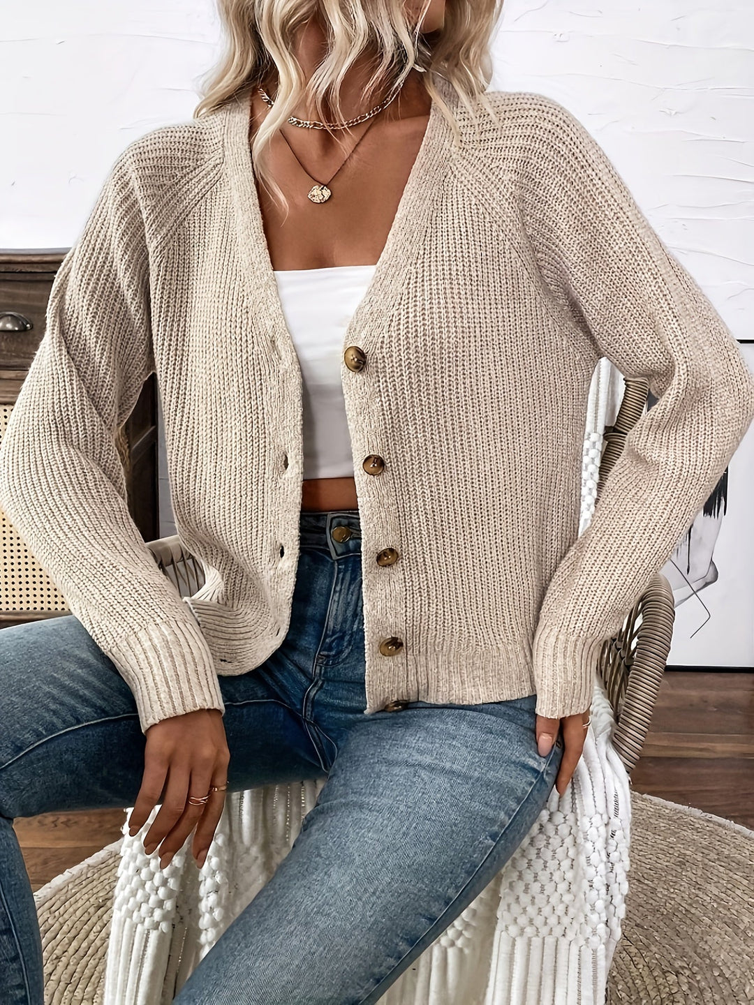 Grethe Cozy Cardigan - Elevate Your Comfort and Style with Luxurious Softness
