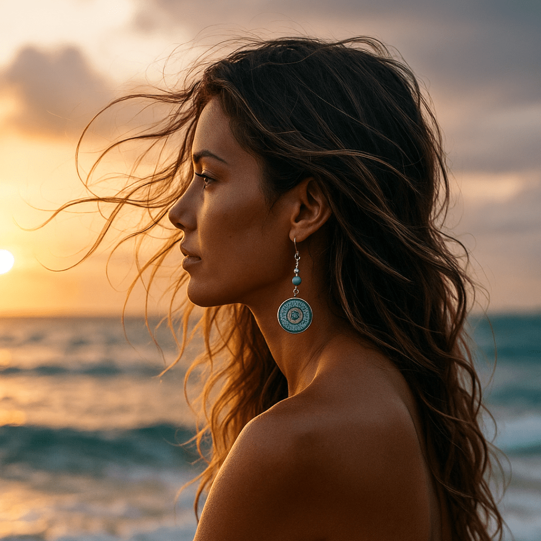 Pendientes del Mar Gry: Elegancia y frescura inspiradas en la belleza del océano