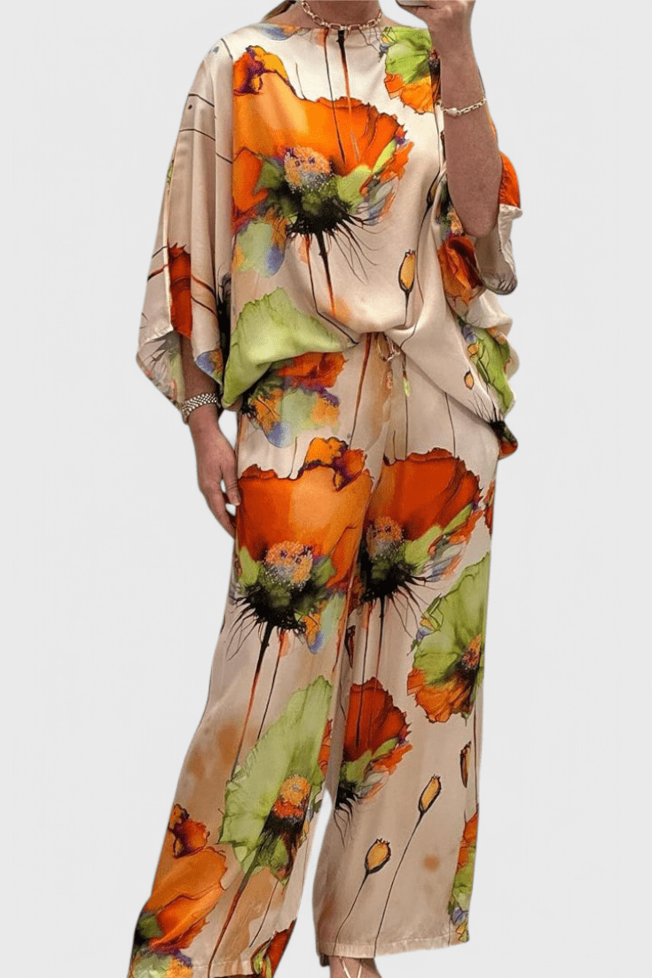 Helle Satin Set: Luxurious Comfort for Effortless Elegance