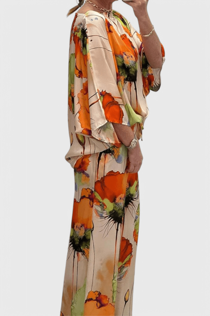 Helle Satin Set: Luxurious Comfort for Effortless Elegance