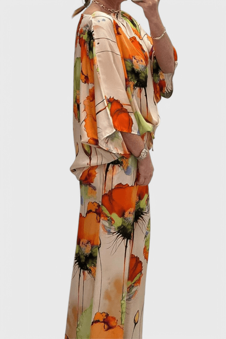 Helle Satin Set: Luxurious Comfort for Effortless Elegance