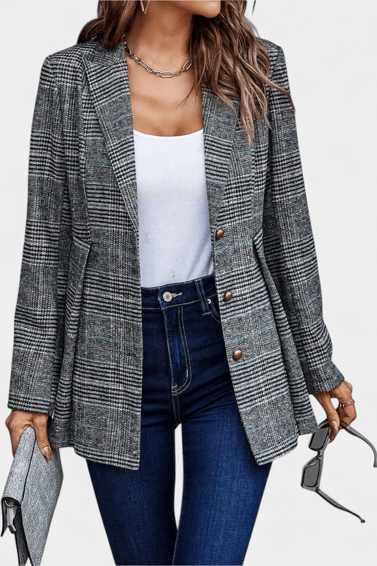 Henriette Peplum Blazer: Elevate Your Style with Flattering Fit and Timeless Elegance