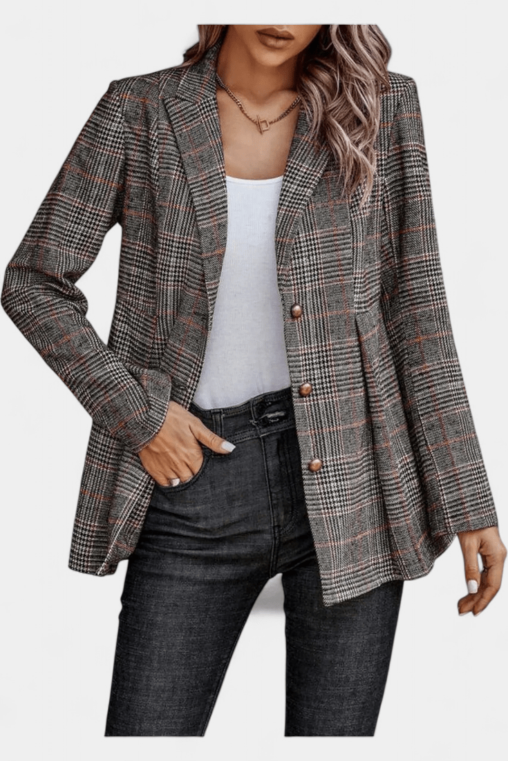 Henriette Peplum Blazer: Elevate Your Style with Flattering Fit and Timeless Elegance