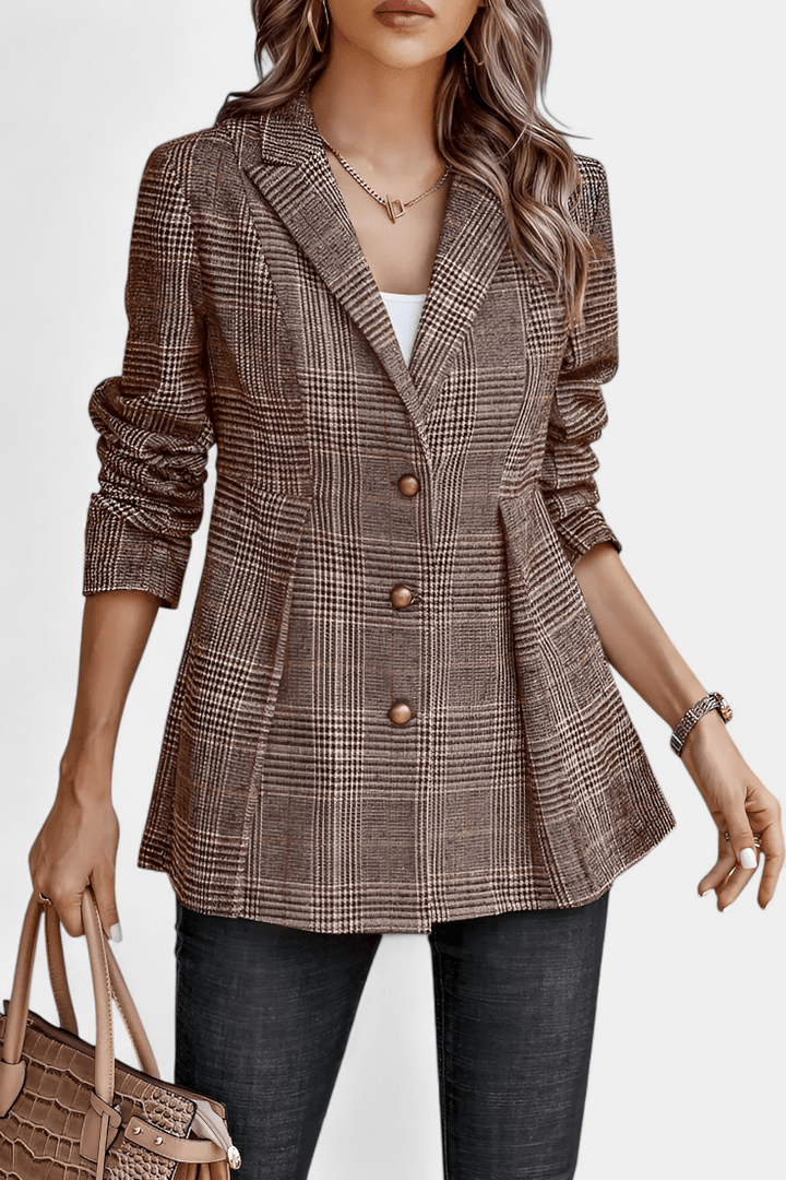 Henriette Peplum Blazer: Elevate Your Style with Flattering Fit and Timeless Elegance