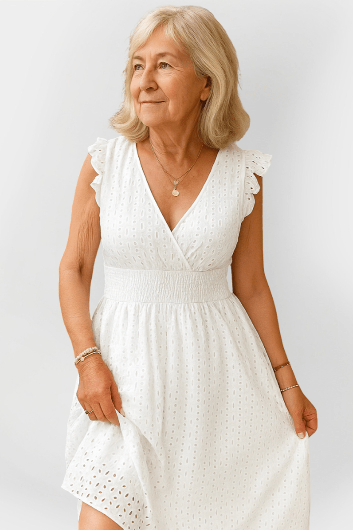 Henriette | Arrugado Vestido Midi