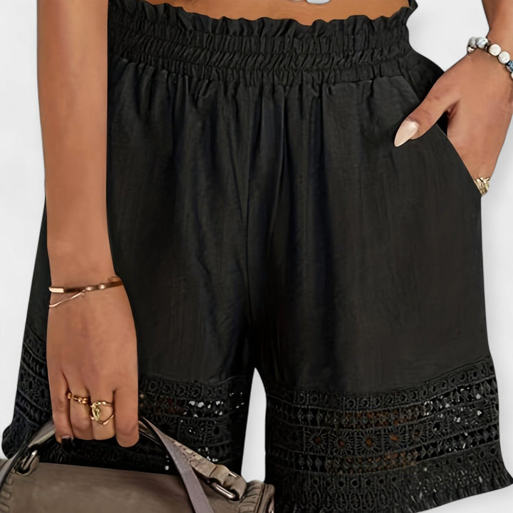 Ida Lace Shorts: Effortless Elegance for Chic Summer Style