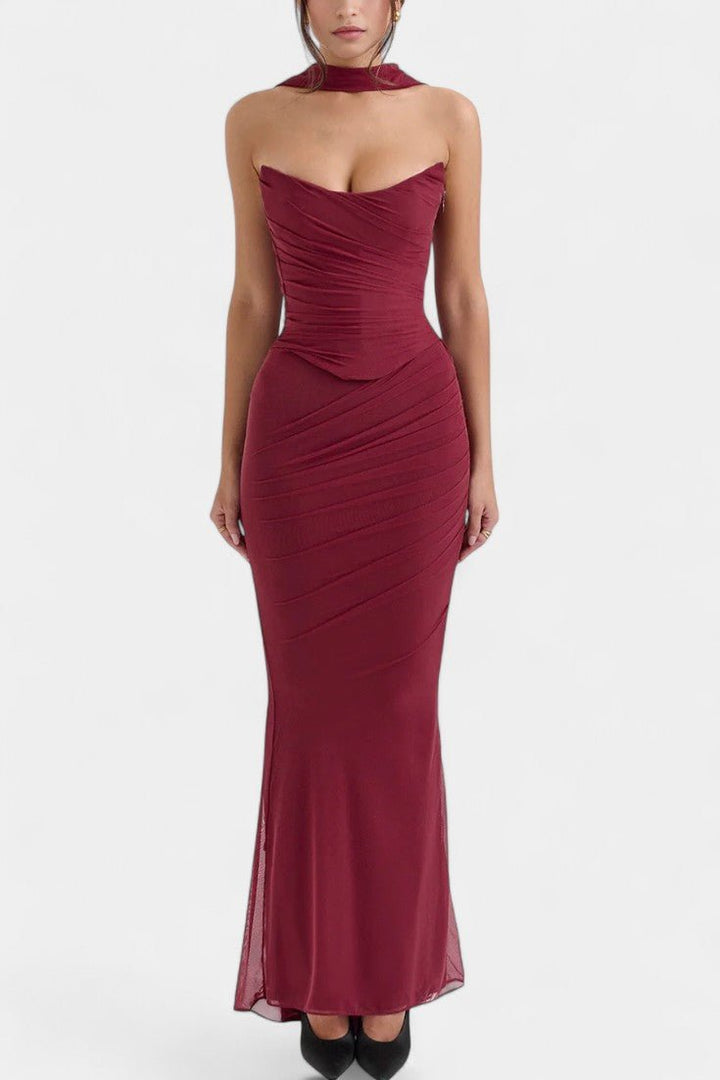 Ida | Vestido con Red Decorativa