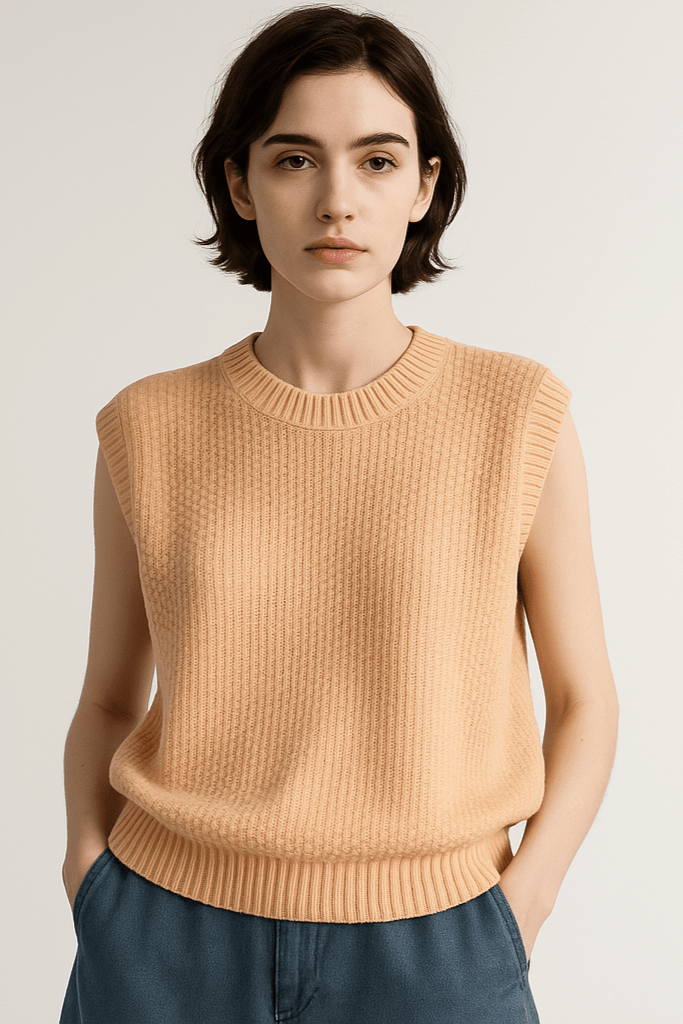 Inger | Chaleco de Punto Sin Mangas