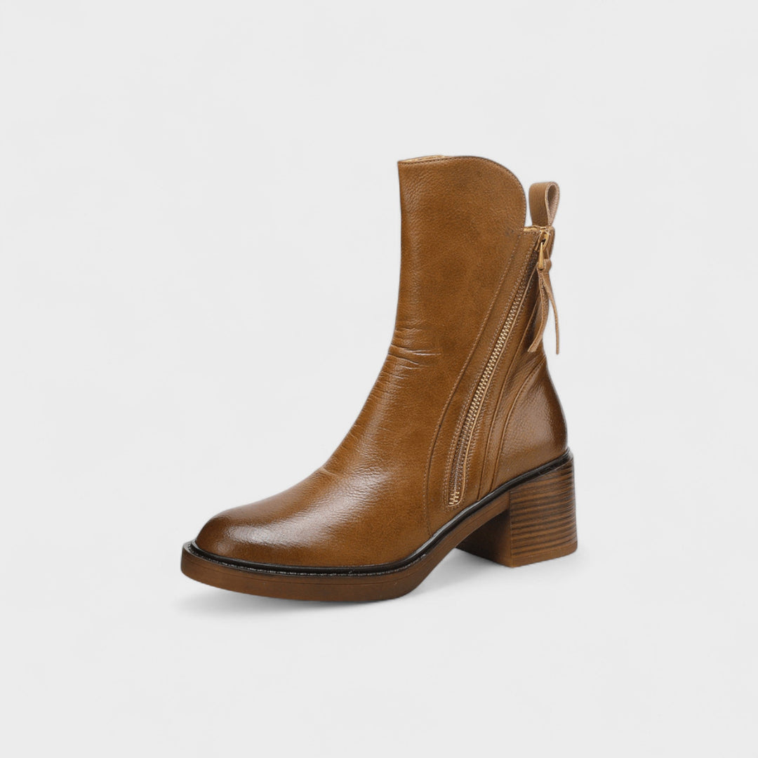 Irina | Elegantes Botas de Tobillo para un Estilo Sofisticado y Confortable