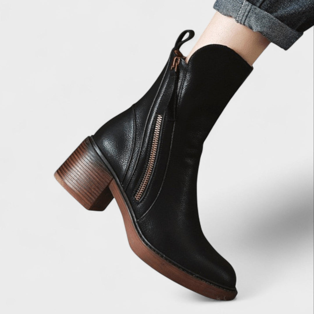 Irina | Elegantes Botas de Tobillo para un Estilo Sofisticado y Confortable