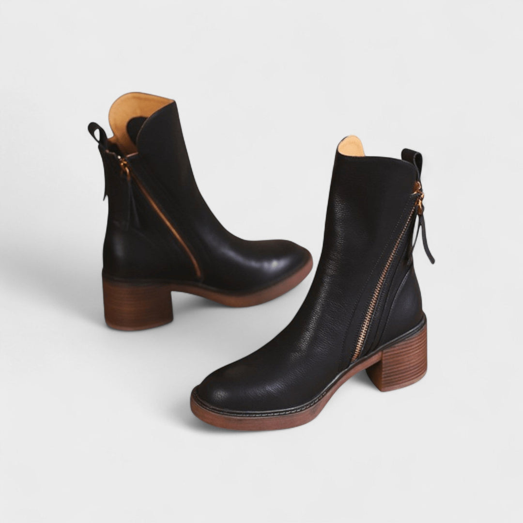 Irina | Elegantes Botas de Tobillo para un Estilo Sofisticado y Confortable