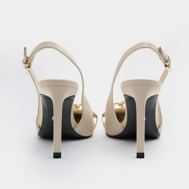 Isolda | Elegantes Tacones de Cadena para un Estilo Sofisticado y Confortable