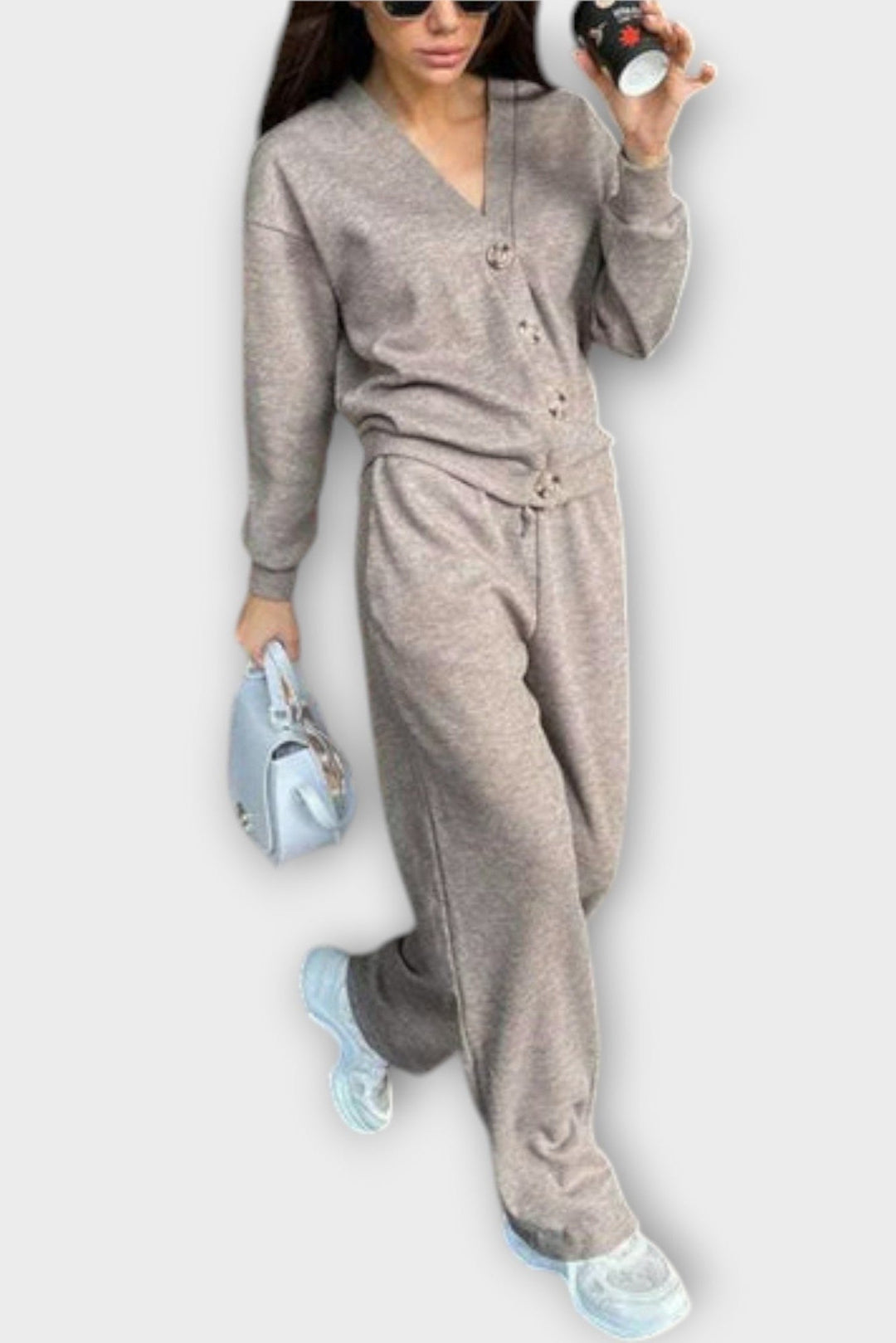 Johanne Long Sleeve Set - Elevate Your Style with Comfort and Elegance