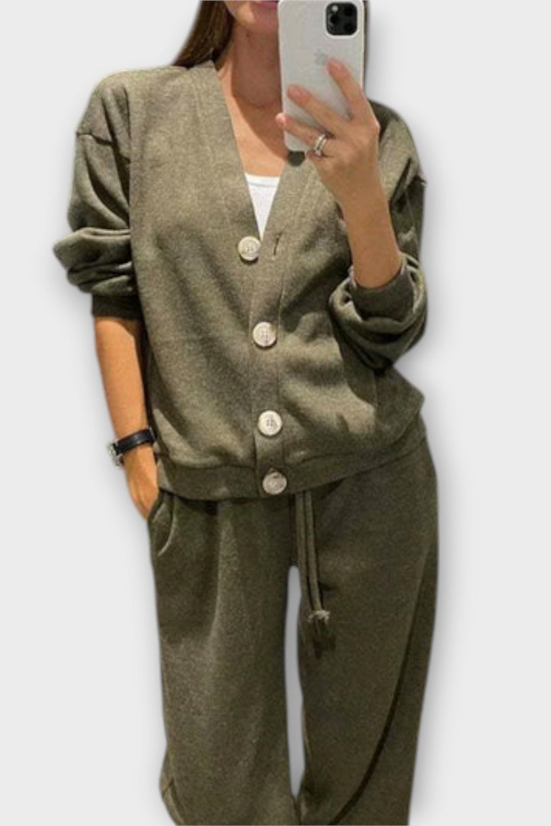 Johanne Long Sleeve Set - Elevate Your Style with Comfort and Elegance