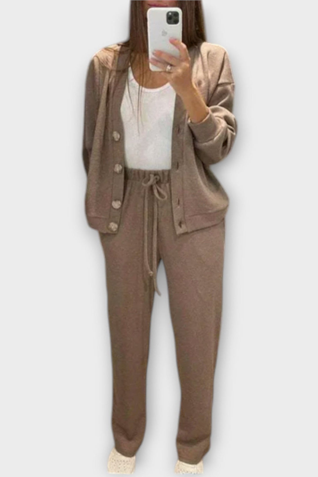 Johanne Long Sleeve Set - Elevate Your Style with Comfort and Elegance
