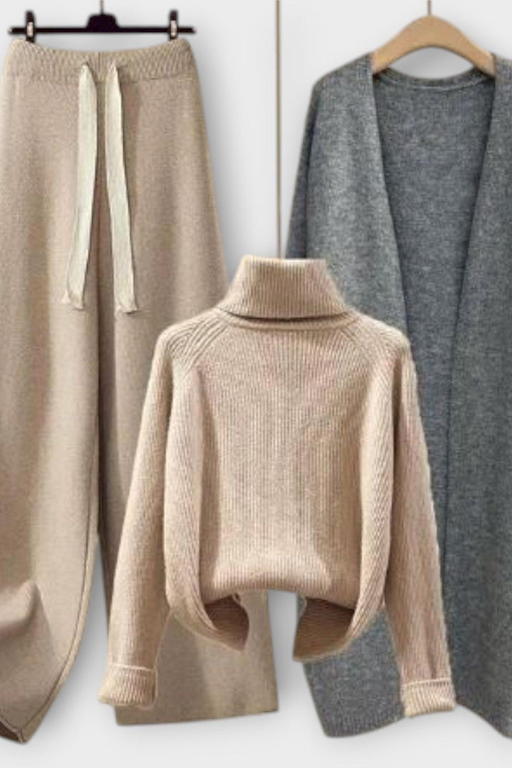 Johanne Cozy Knit Set: Elevate Your Comfort and Style for Every Occasion