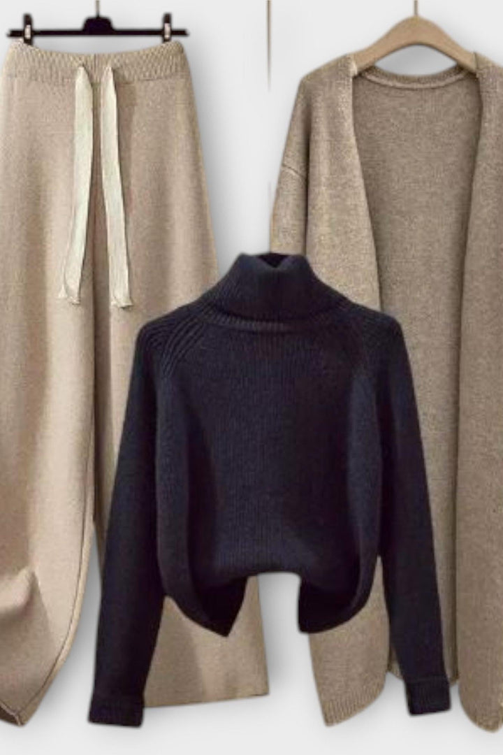 Johanne Cozy Knit Set: Elevate Your Comfort and Style for Every Occasion