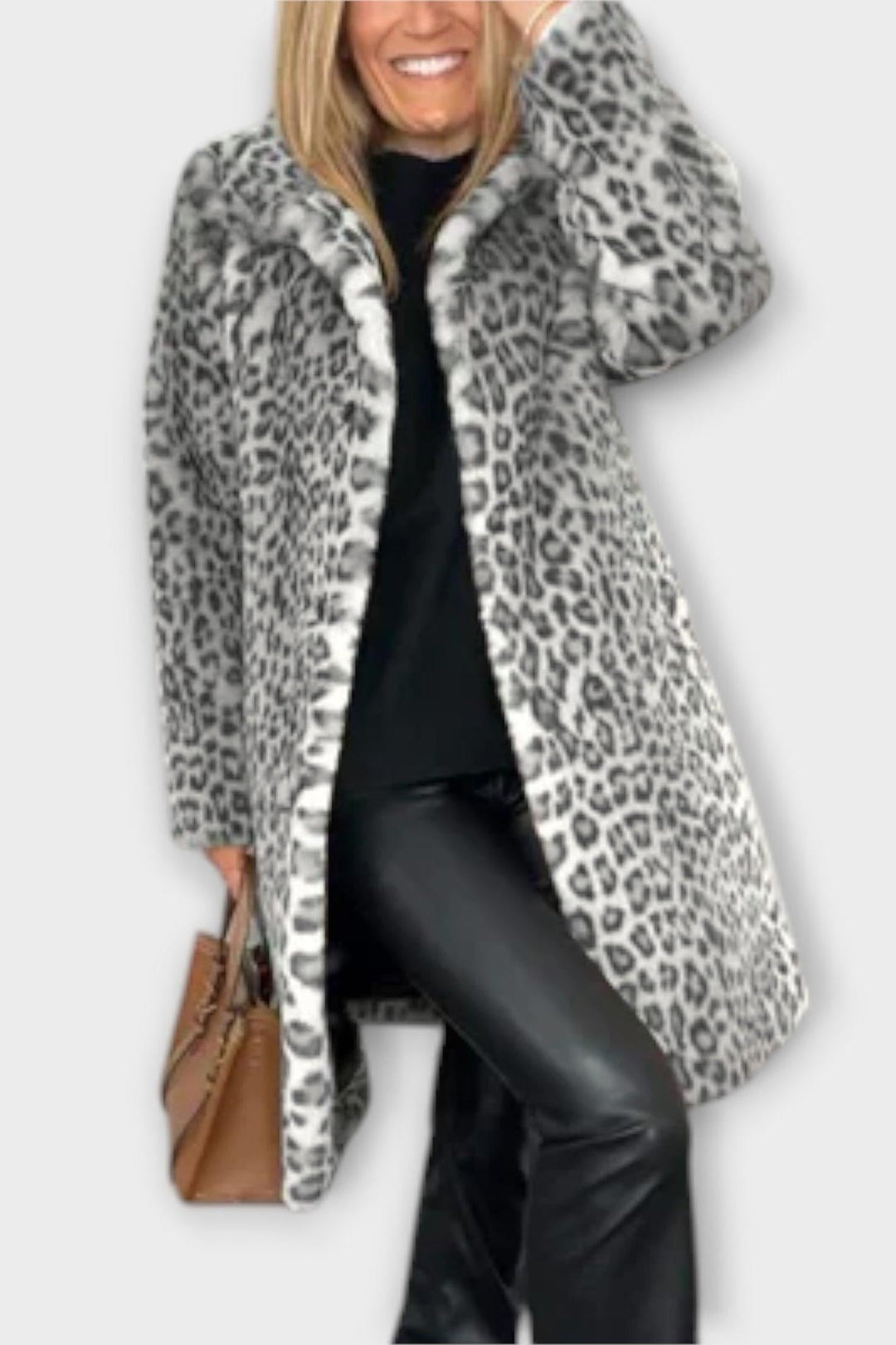 Josefine | Chaqueta Estampada de Leopardo