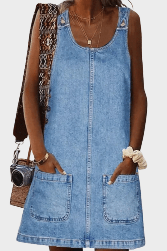 Karen Denim Dress: Effortless Style and Comfort for Every Occasion