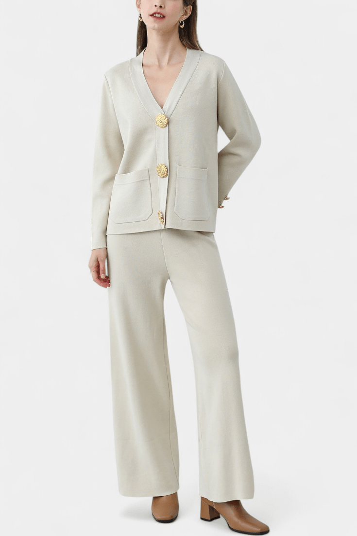 Karen Long Sleeve Set - Effortless Style and Comfort for Every Occasion