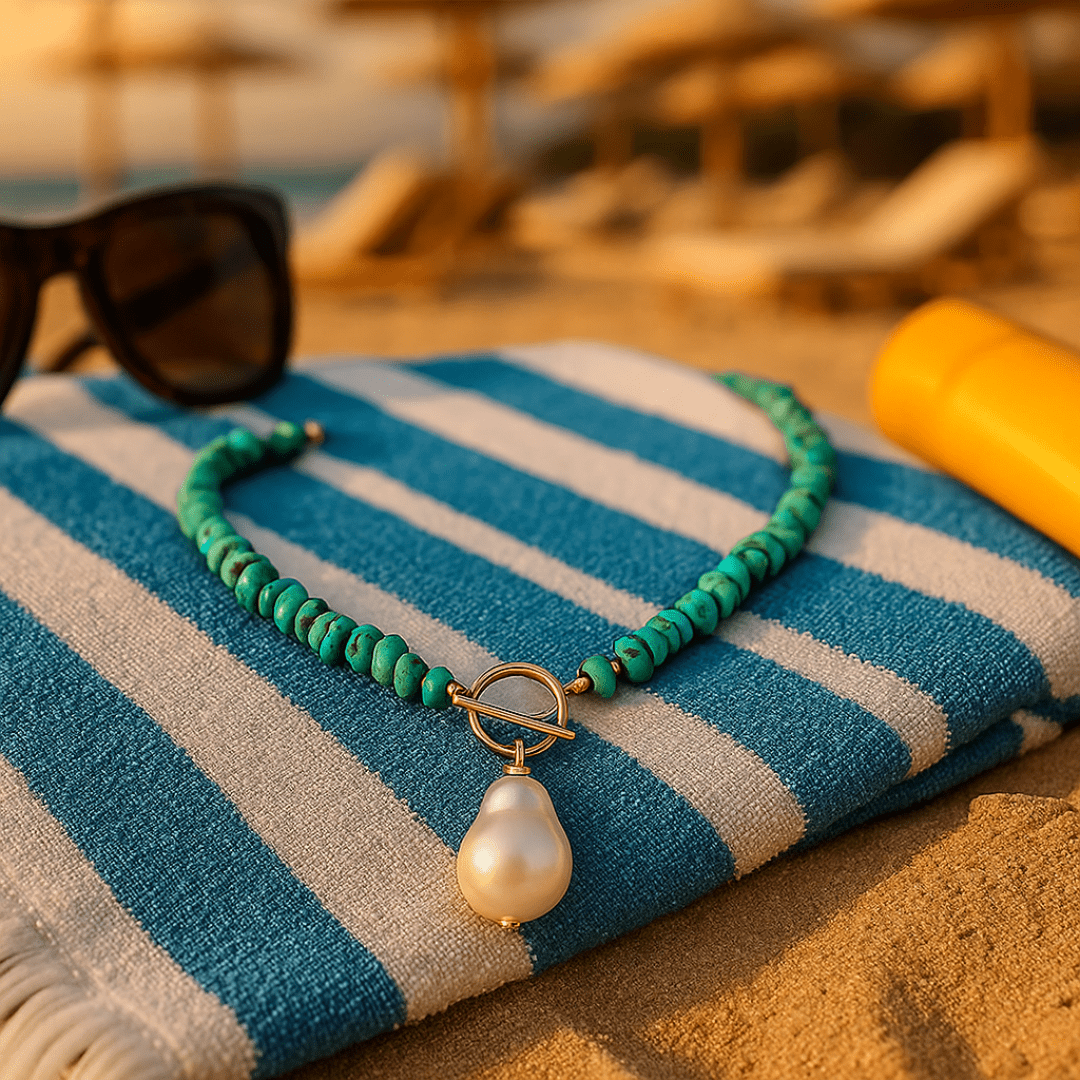 Collar de Perlas del Mar Karen: Elegancia Natural para Realzar Tu Belleza