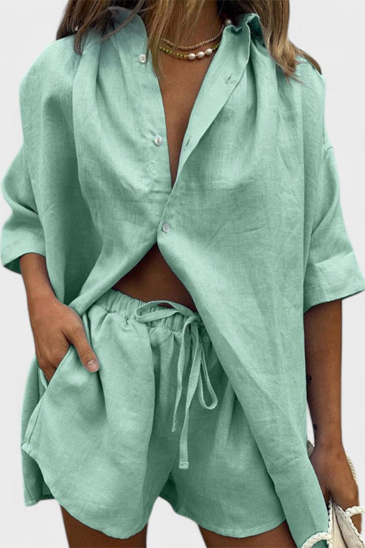 Kirstine Long Sleeve Set - Effortless Style and Comfort for Every Occasion