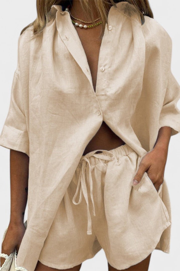 Kirstine Long Sleeve Set - Effortless Style and Comfort for Every Occasion