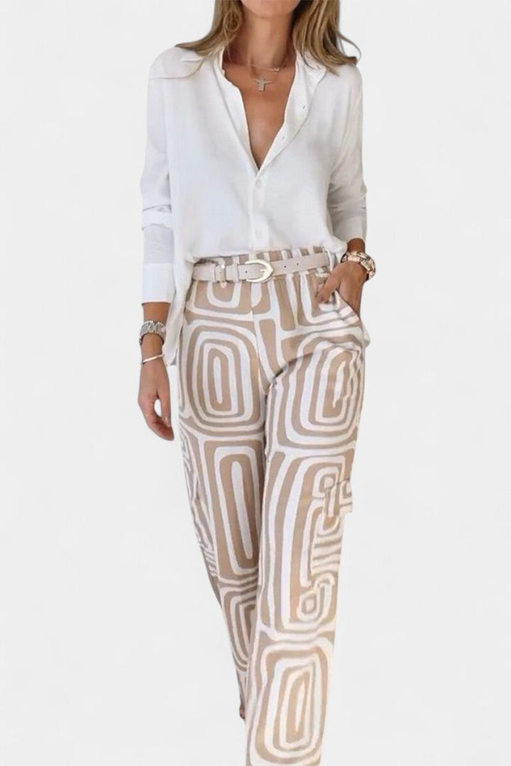 Kirstine Stylish Ensemble: Elevate Your Wardrobe with Effortless Chic