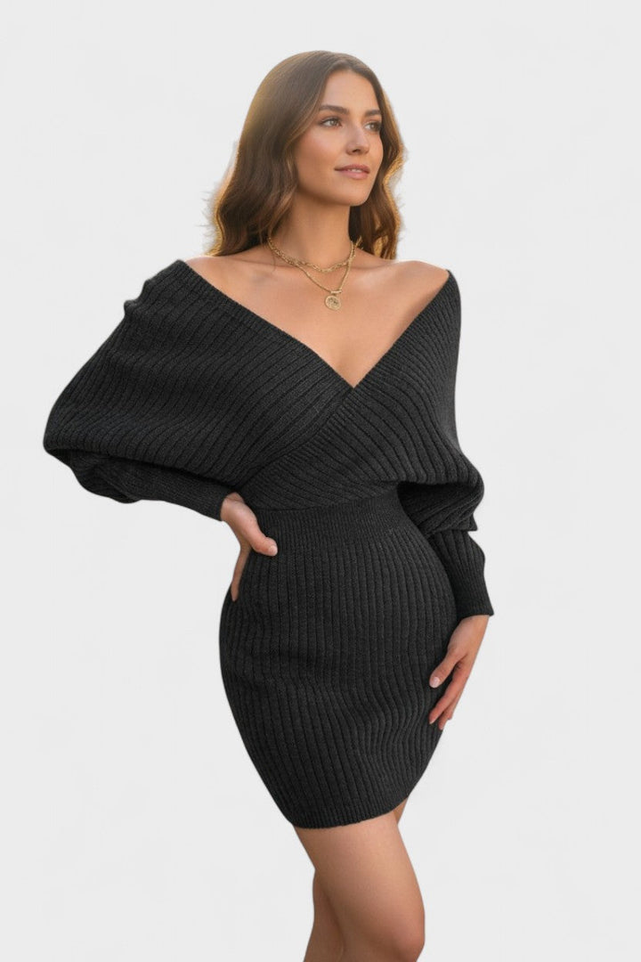 Klara™ | Vestido envolvente elegante con escote en V