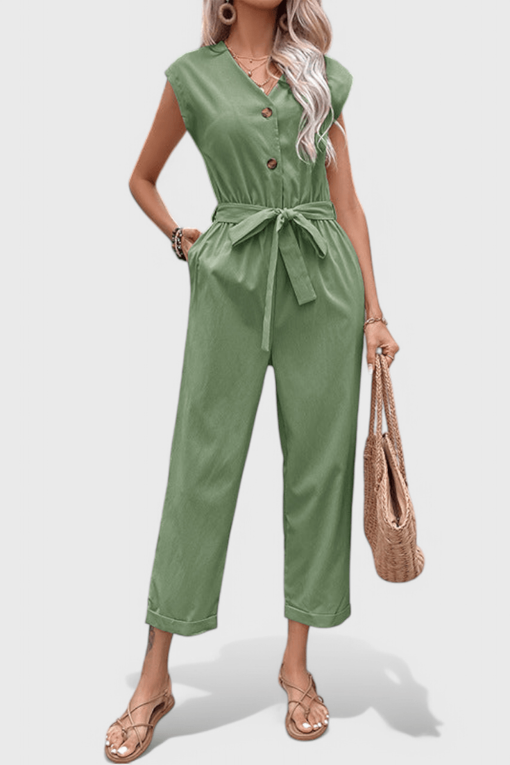 Lærke Summer Jumpsuit - Effortless Style and Comfort for Your Warm Weather Adventures